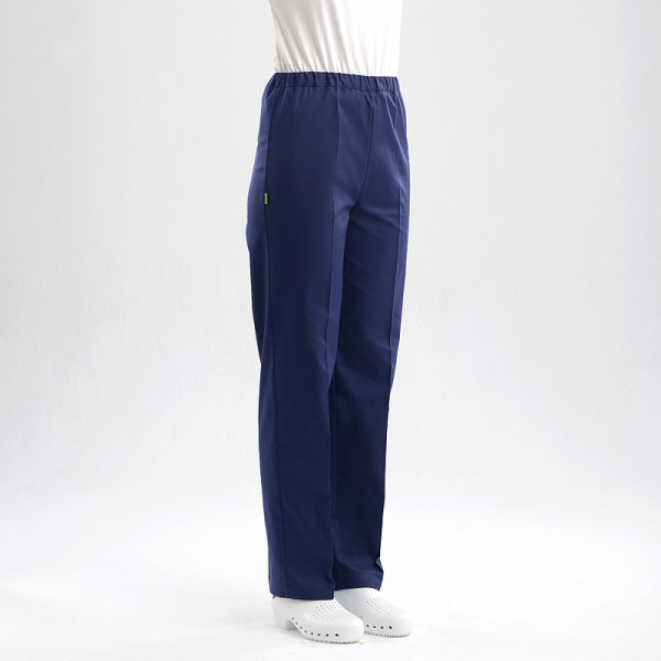 Pantalones de tela médica para hombre y mujer, pantalón de popelina con  cordón elástico, cómodos y básicos, M-DK - AliExpress